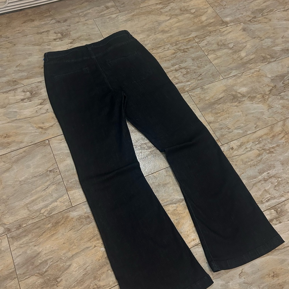 Blue Flared Jeans - Picture 3 of 4